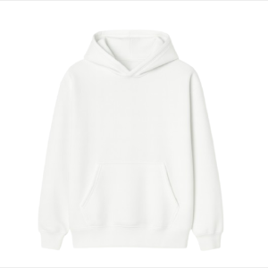 White Oversized Hoodie