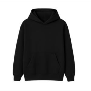 Black Oversized Hoodie