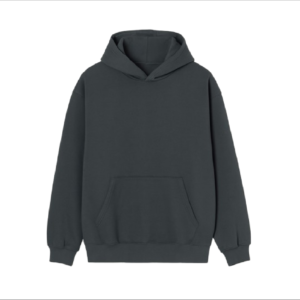 Steel Grey Oversized Hoodie